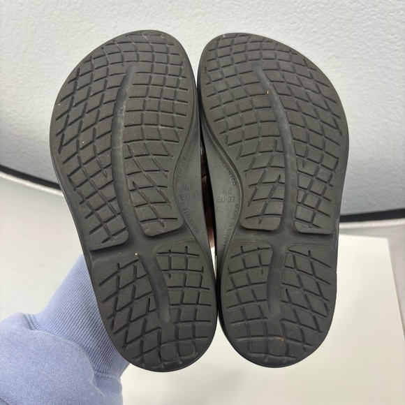 OOFOS OOmega OOlala Luxe Platform Sandal - Atlantis - Picture 11 of 13